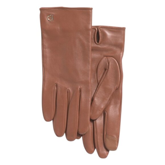 COLE HAAN Leather Stud Gloves - Picture 1 of 1